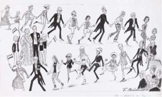 Fritz Behrendt - Kroning van Beatrix