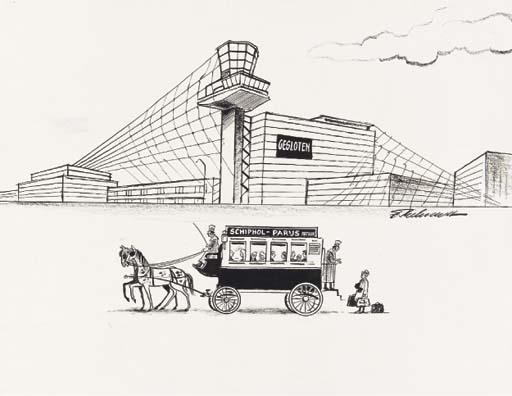 Fritz Behrendt - Schiphol-Parijs retour