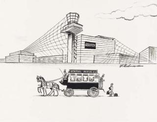 Fritz Behrendt - Schiphol-Parijs retour