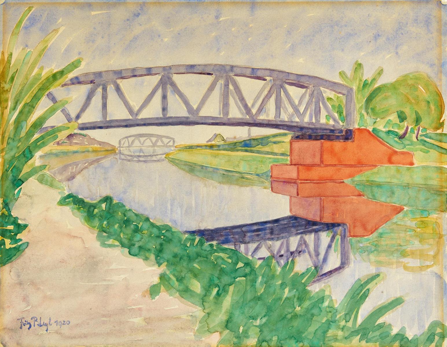 Fritz Bleyl - Havellandschaft.