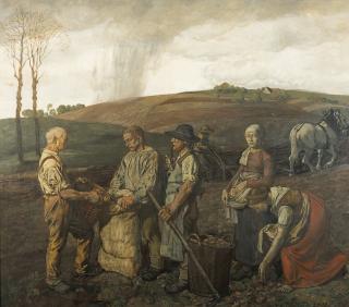 Fritz Boehle - German the Potato Harvest
