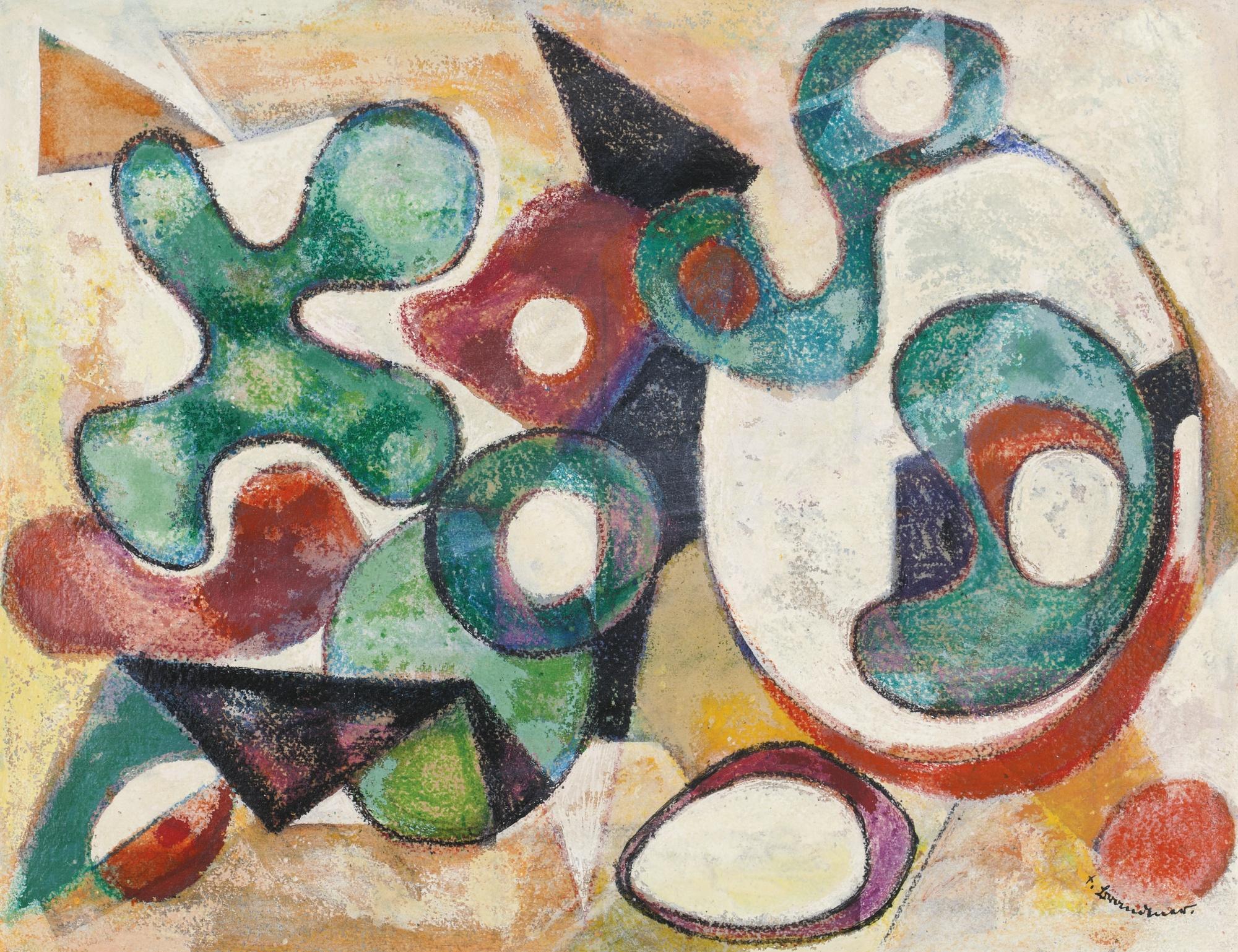 Fritz Brandtner - Hot Wax Painting 1968