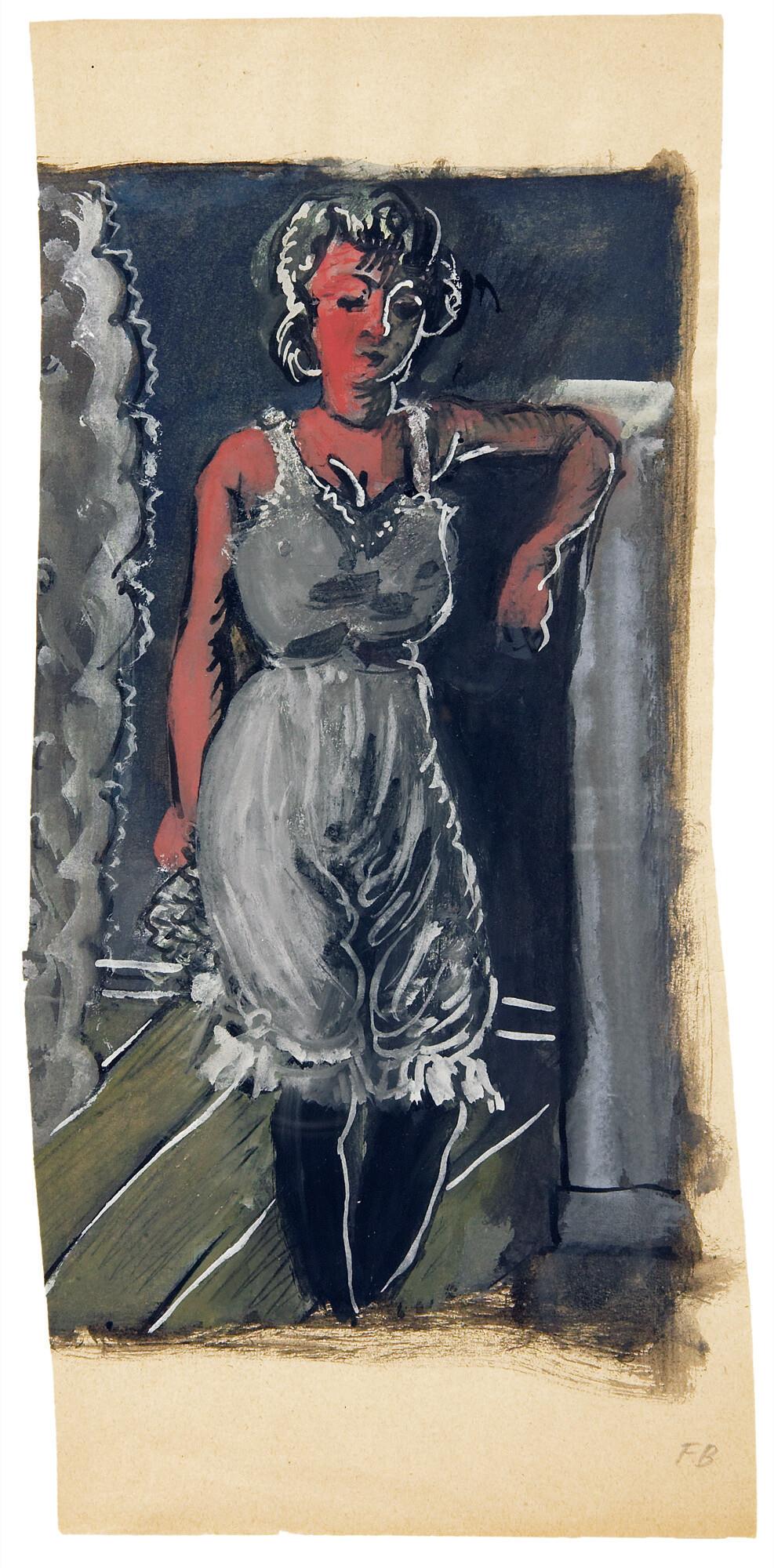 Fritz Burkhardt - Im Bordell.