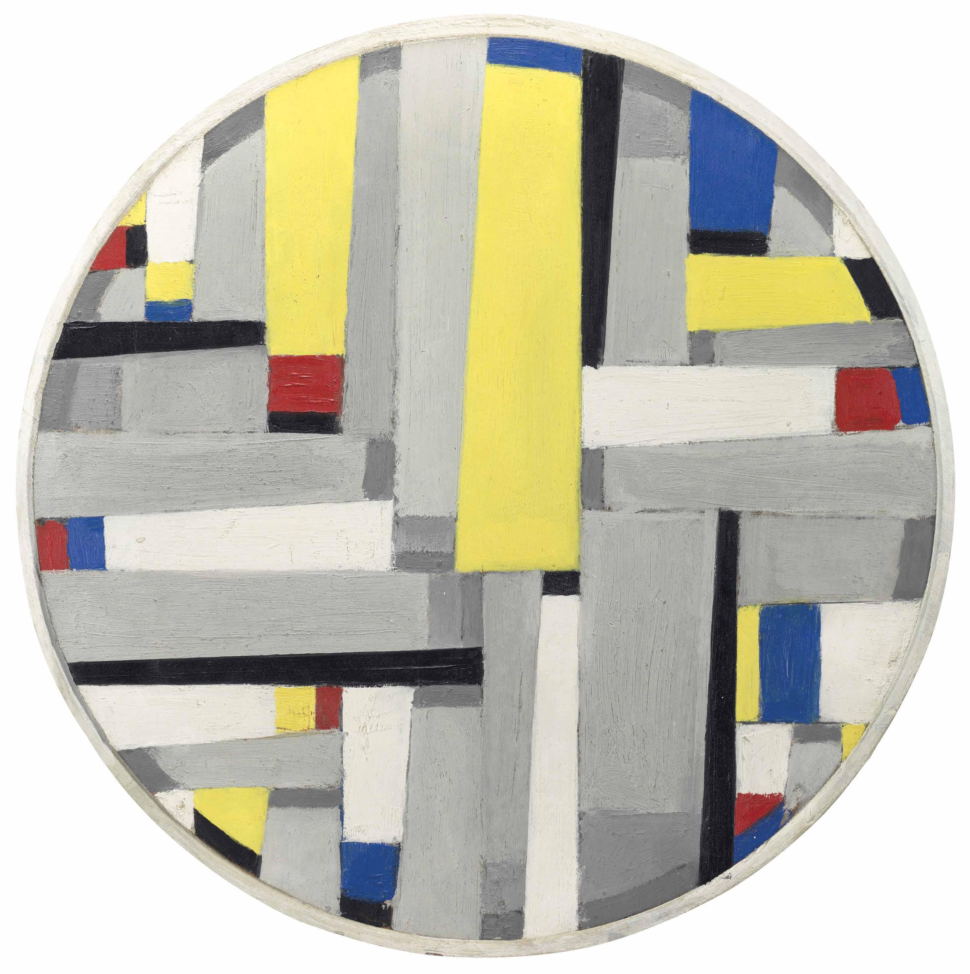 Fritz Glarner - Study for Tondo #54