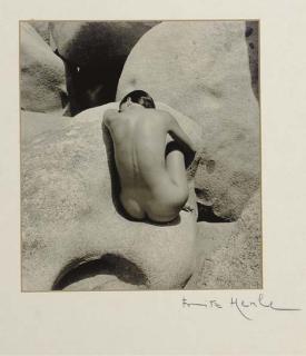 Fritz Henle - Nude study, Virgin Gorda, 1953