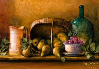 Fritz Jakobsson - Still Life With Pears.