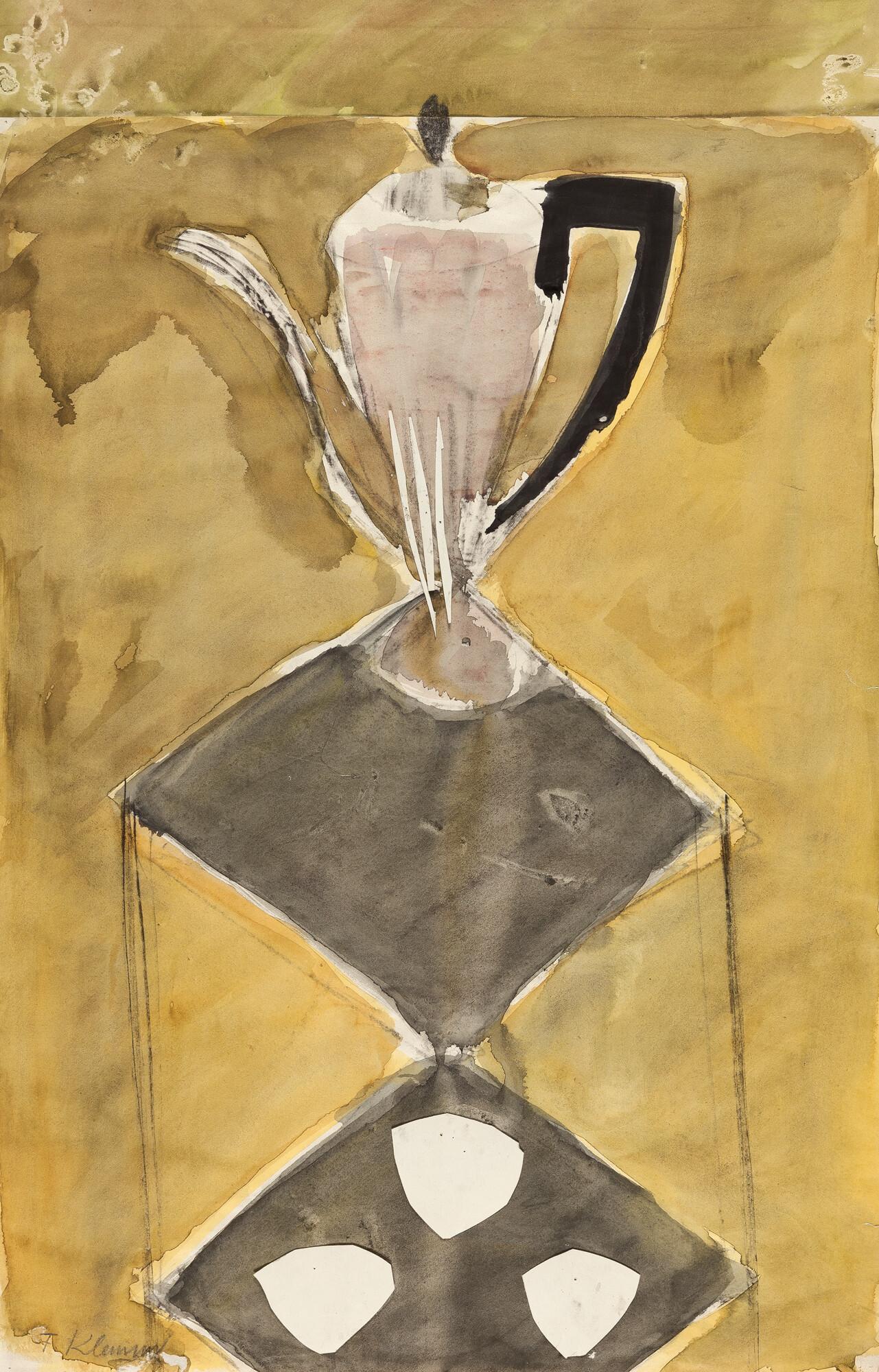 Fritz Klemm - Ohne Titel (Silberkanne)