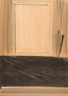 Fritz Klemm - Spiegel mit Silberkanne.