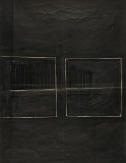 Fritz Klemm - Wand im Atelier.