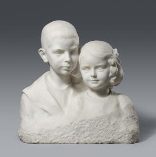 Fritz Klimsch - Geschwister Liselotte und Carl Heinrich von Eberhardt