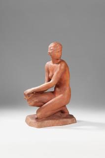 Fritz Klimsch - Hockende