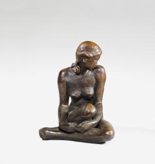 Fritz Klimsch - Kauernde