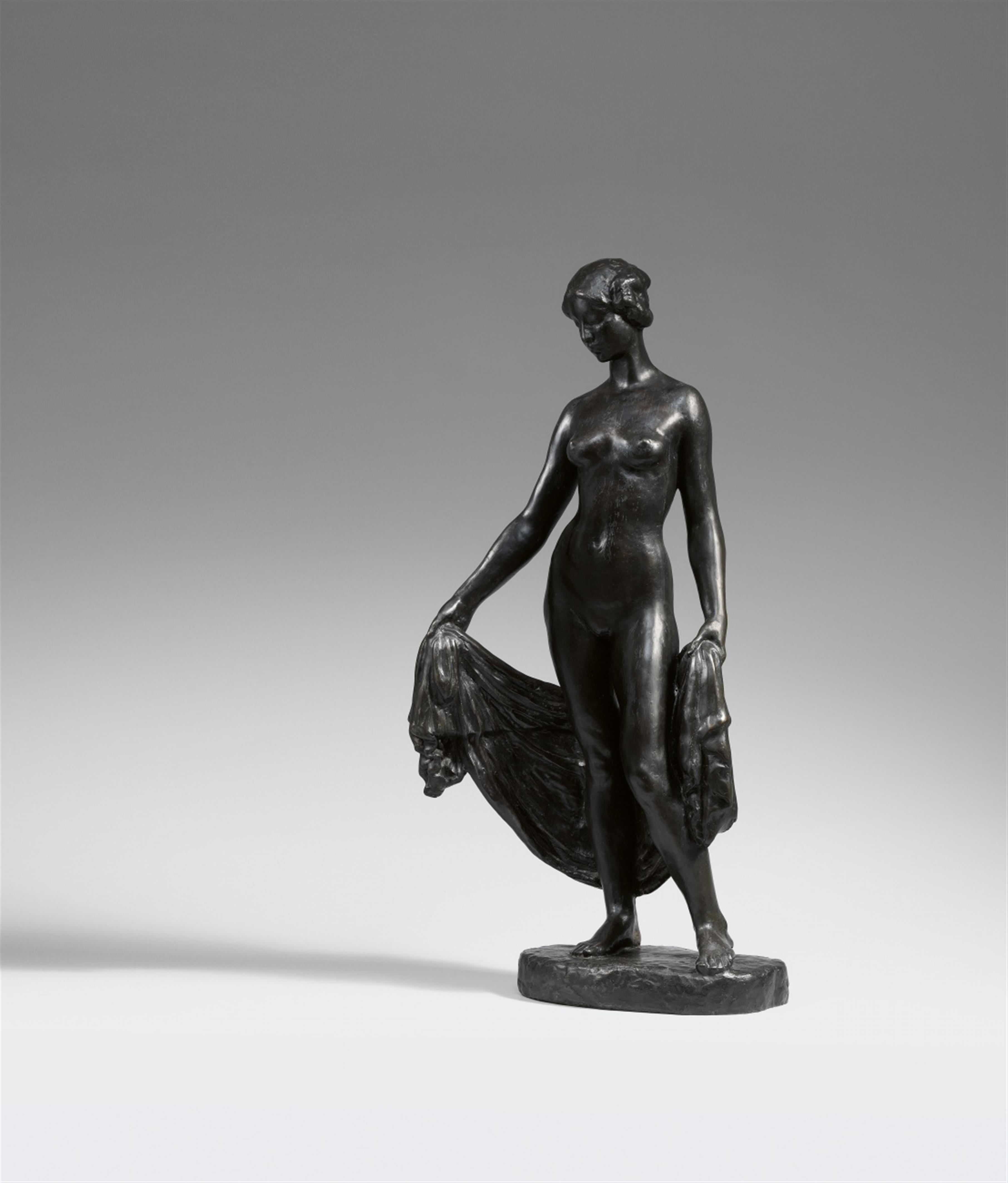 Fritz Klimsch - Mädchen mit Tuch