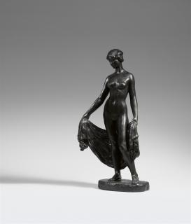 Fritz Klimsch - Mädchen mit Tuch