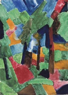 Fritz Schaefler - Waldlichtung