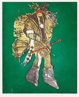 Fritz Scholder - Fancy Dancer in Roma