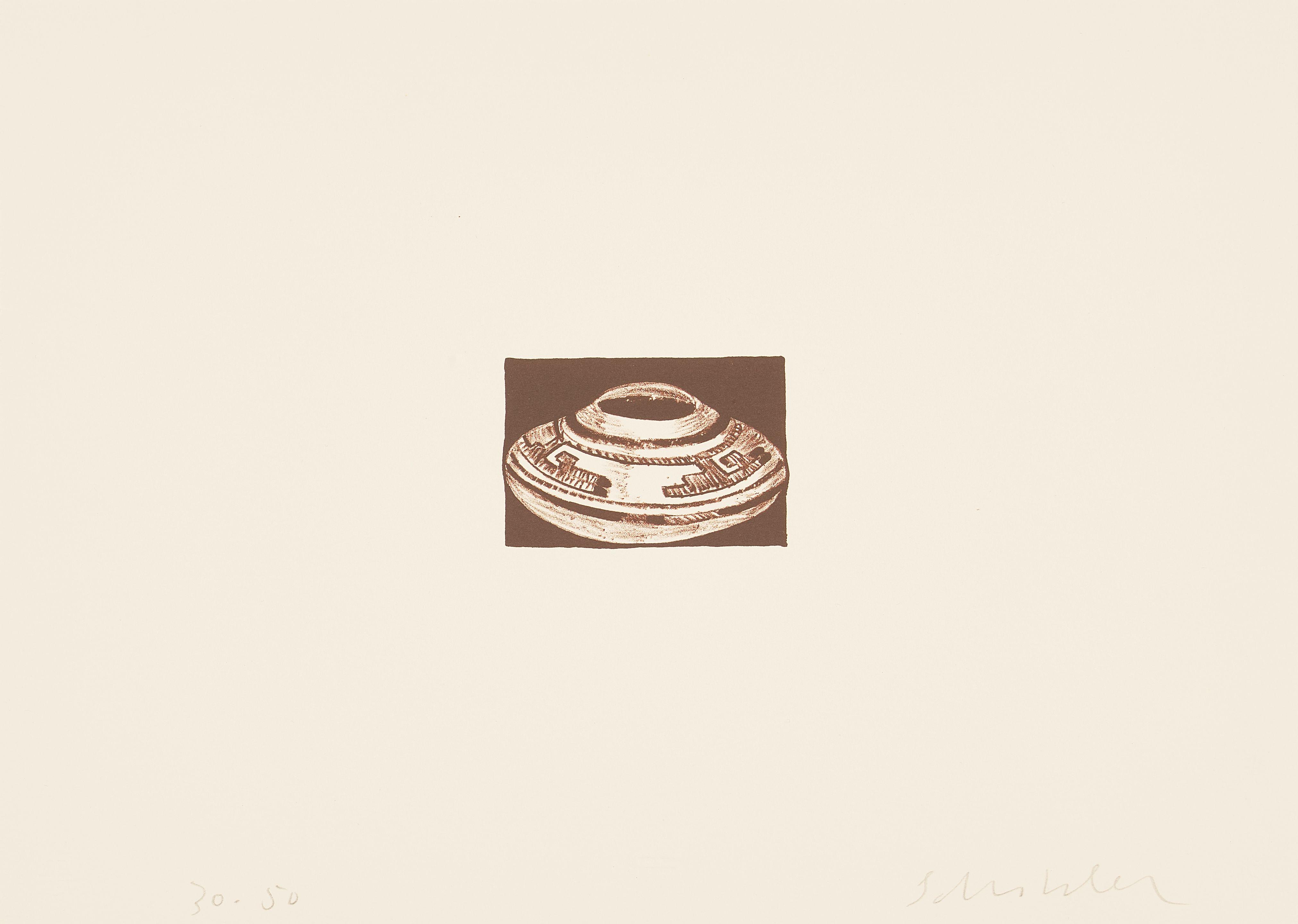 Fritz Scholder - Hopi Pot [Second State]