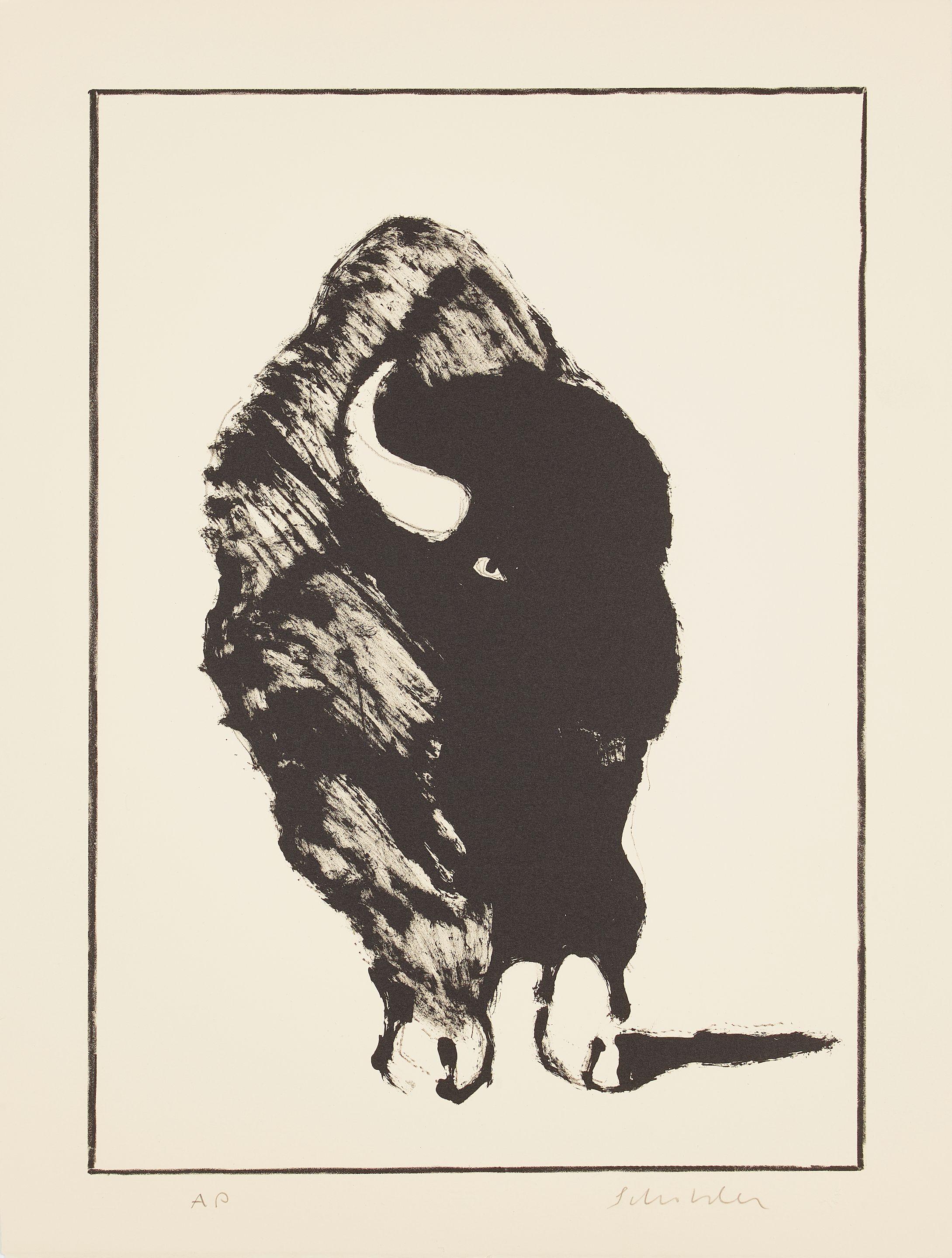 Fritz Scholder - The Buffalo