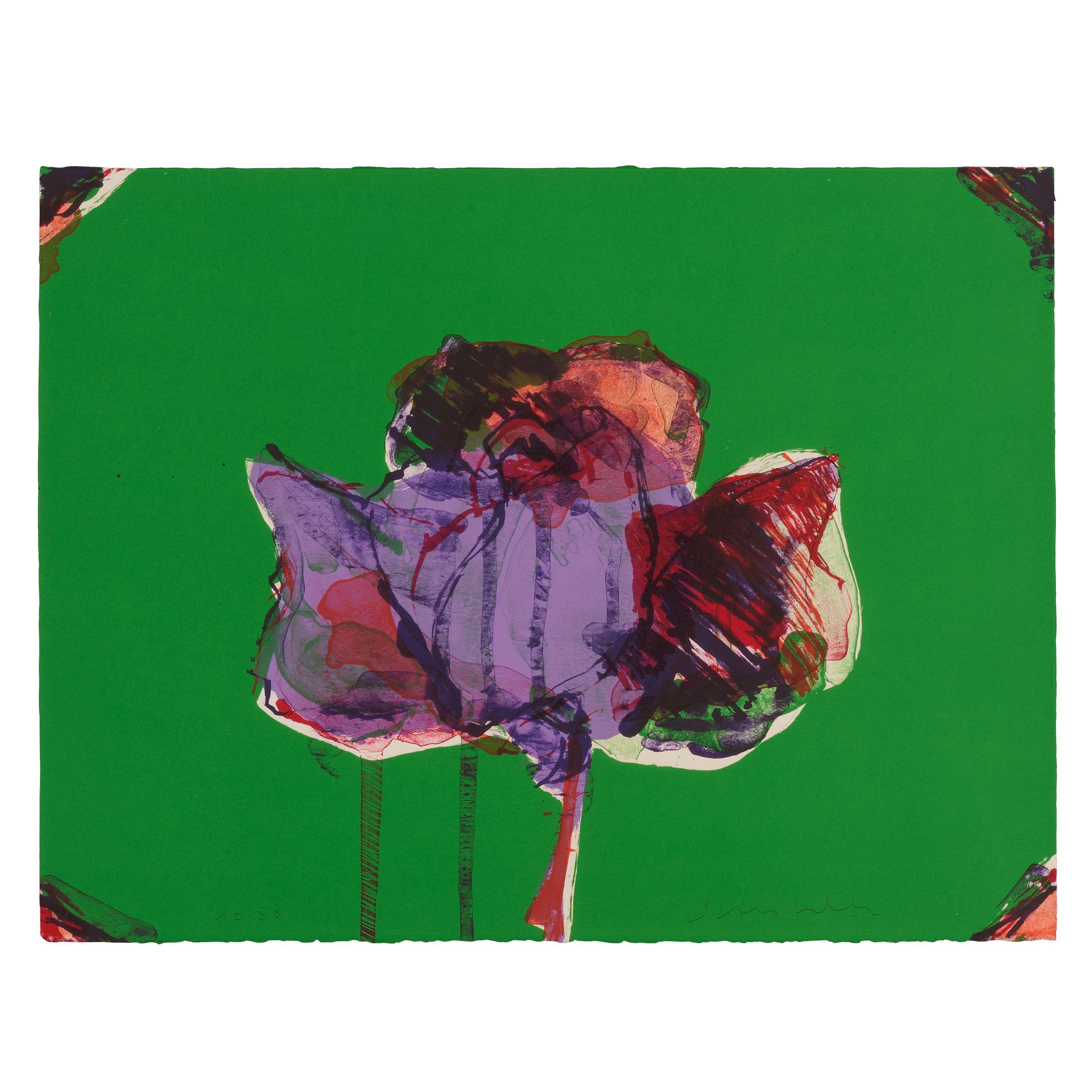 Fritz Scholder - The Rose (State I)