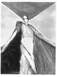 Fritz Scholder - Walking Shaman #7