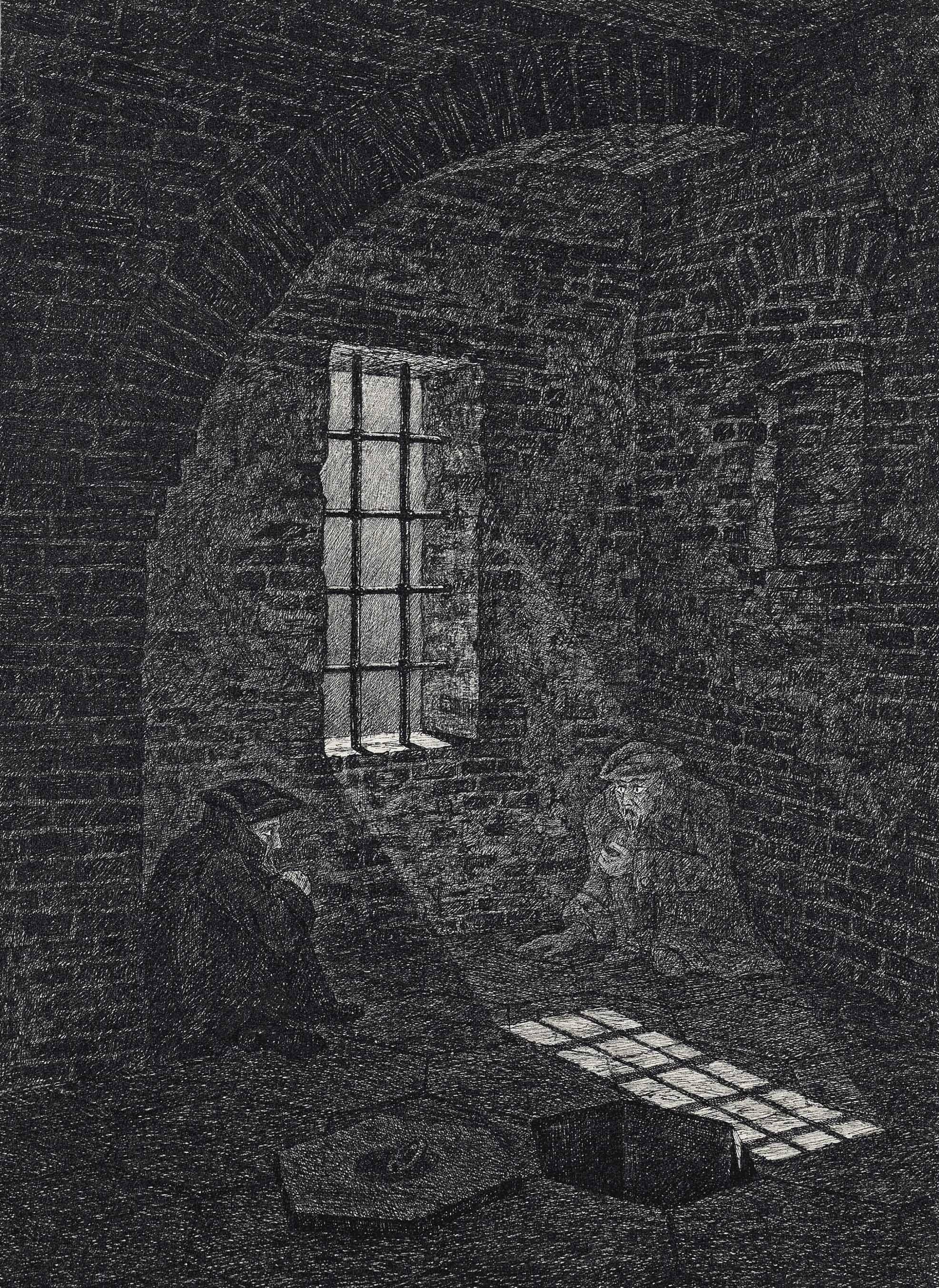 Fritz Schwimbeck - Spuk Golem (Originalentwurf Zu \