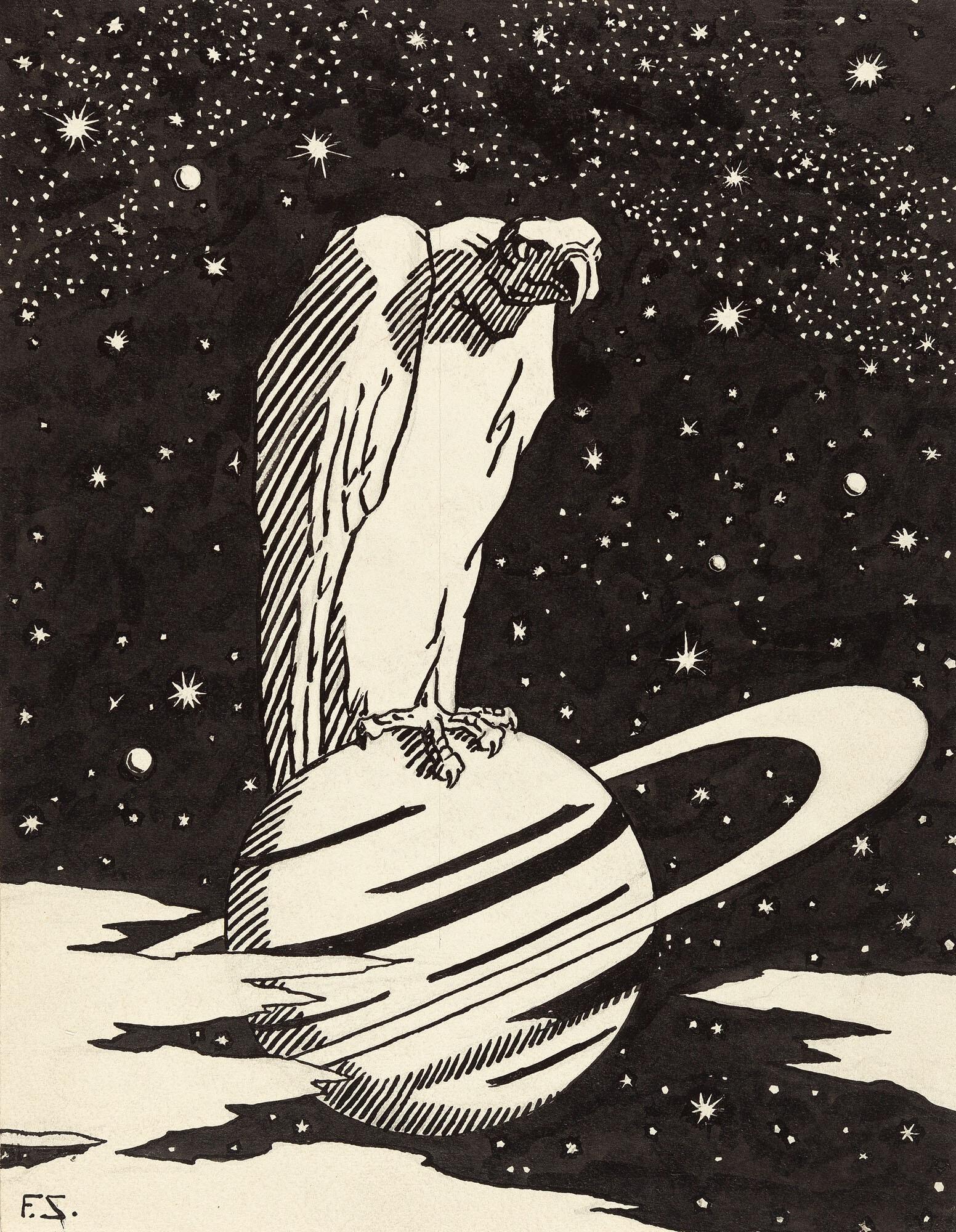 Fritz Schwimbeck - „Werdende Welt“.