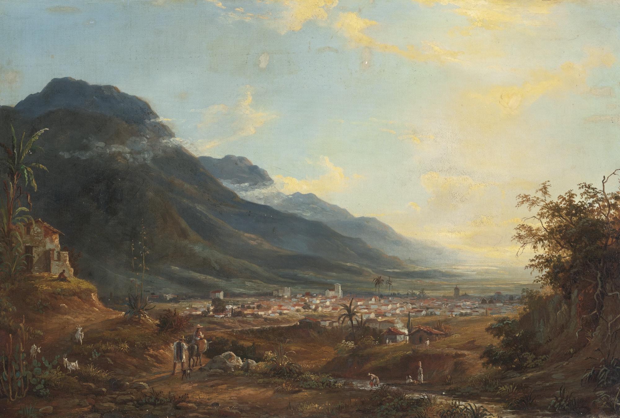 Fritz Sigfried Georg Melbye - Vista De Caracas