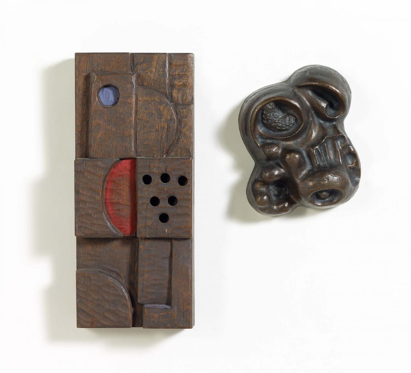 Fritz Viegener - Konvolut aus zwei Reliefs.