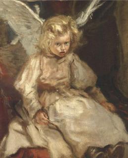 Fritz Von Uhde - Little angel