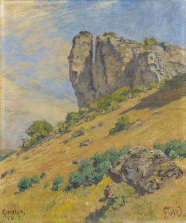 Fritz von Wille - Felswände bei Gerolstein