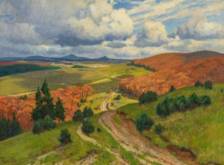 Fritz von Wille - Herbsttag in der Eifel