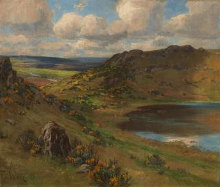 Fritz von Wille - Landschaft in der Eifel