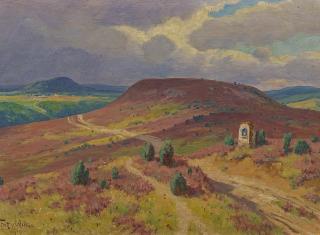 Fritz von Wille - Vulkanlandschaft in der Eifel.