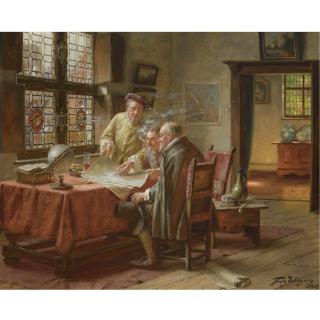 Fritz Wagner - German Preparing A New Journey