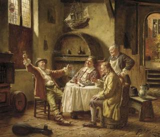 Fritz Wagner - The doubting companions