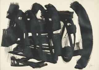 Fritz Winter - Abstrakte Komposition.