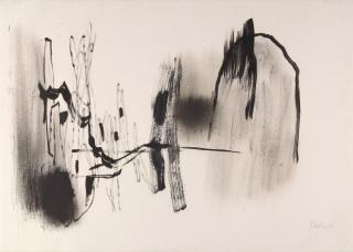 Fritz Winter - Abstrakte Komposition.