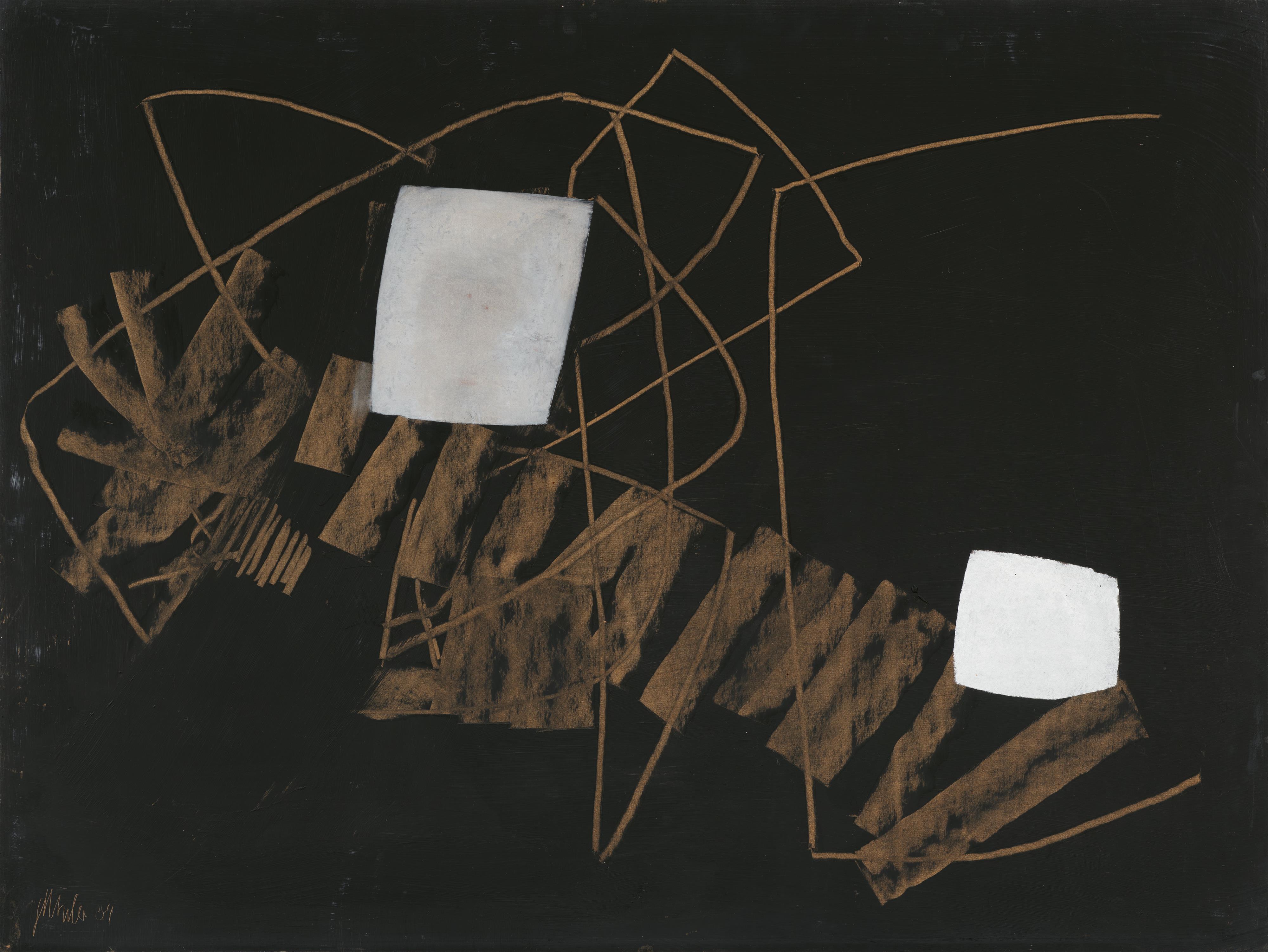 Fritz Winter - Grau und Weiß