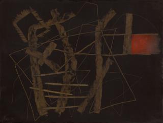 Fritz Winter - Kommendes Rot.