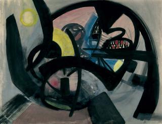 Fritz Winter - Komposition.