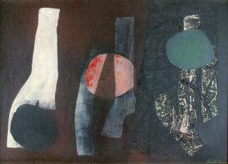 Fritz Winter - „Nebeneinander“.