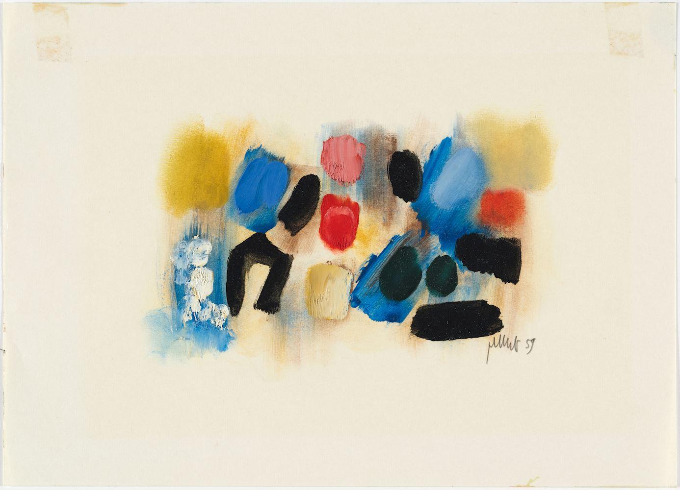 Fritz Winter - Ohne Titel. 1959.