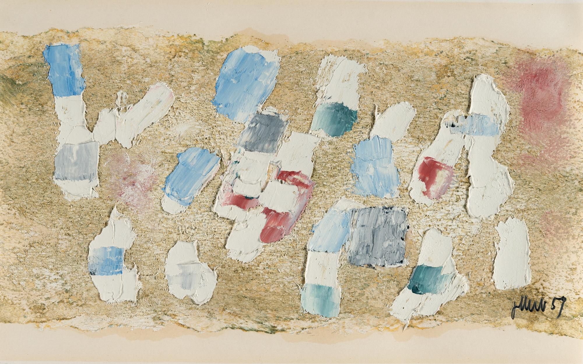 Fritz Winter - Ohne Titel (Abstrakte Komposition)