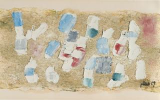 Fritz Winter - Ohne Titel (Abstrakte Komposition)