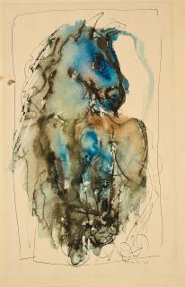 Fritz Winter - Pferd.