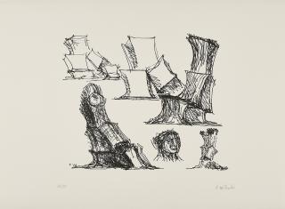 Fritz Wotruba - Aus: Hommage à Picasso.