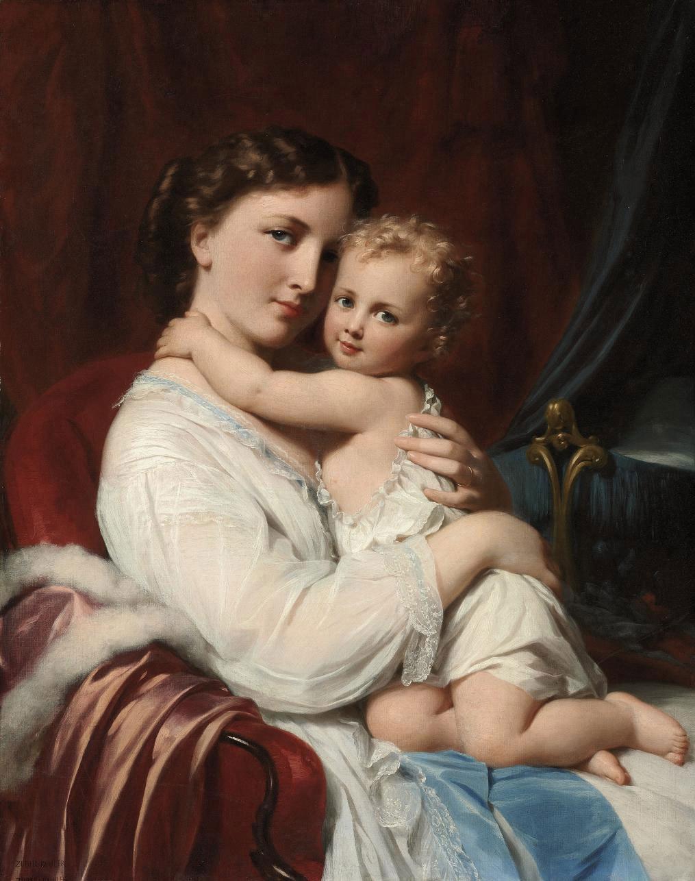 Fritz Zuber-Bühler - A mother\'s love