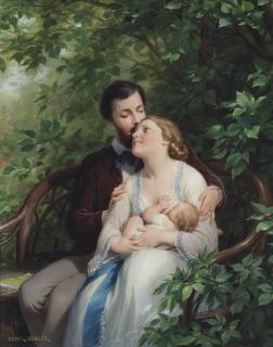 Fritz Zuber-Bühler - Feeding The Baby
