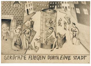 Fritzi Löw - „Gerüchte fliegen durch eine Stadt“.