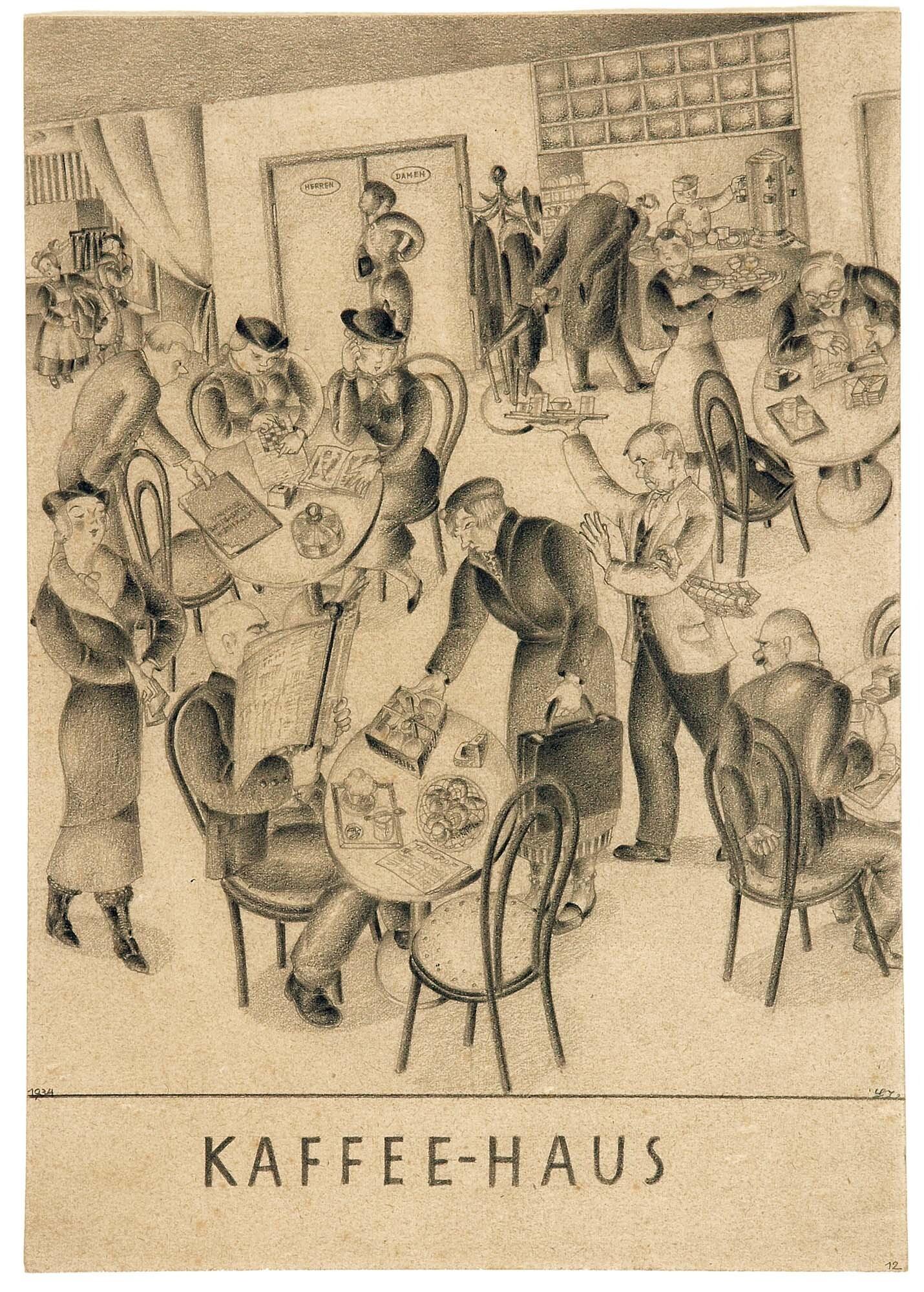Fritzi Löw - „Kaffee-Haus“.
